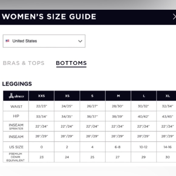 Ultracore Ultra Lux Knockout Star Leggings in Black. Size Medium - Picture 4 of 4